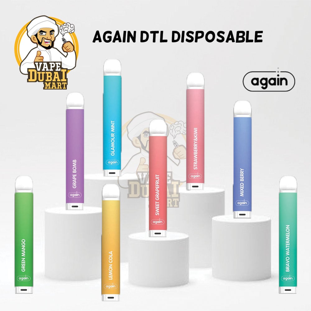 AGAIN DTL 2% NICOTINE DISPOSABLE VAPE IN DUBAI