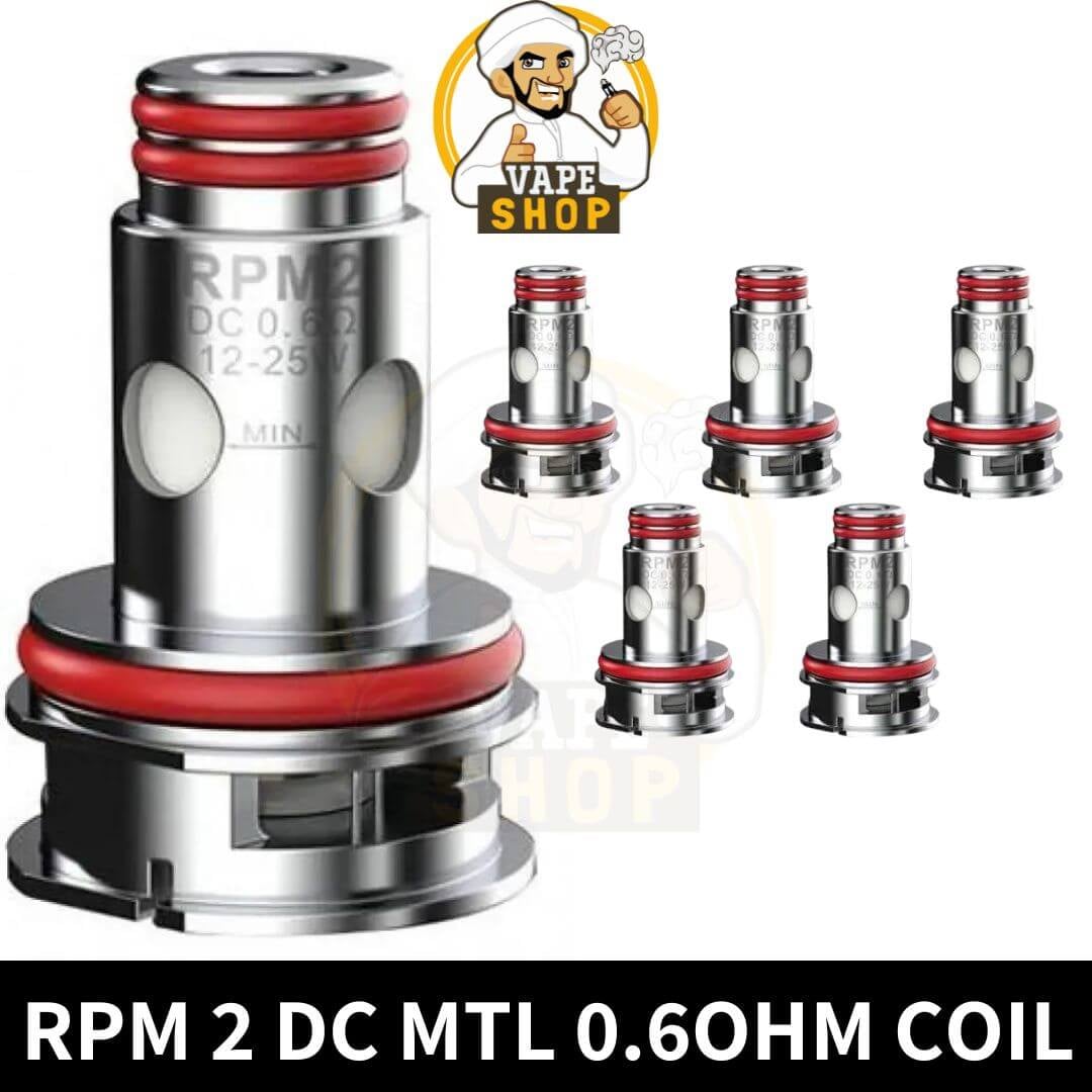 Smok RPM 2 DC MTL 0.6ohm Coil (5 Pack)