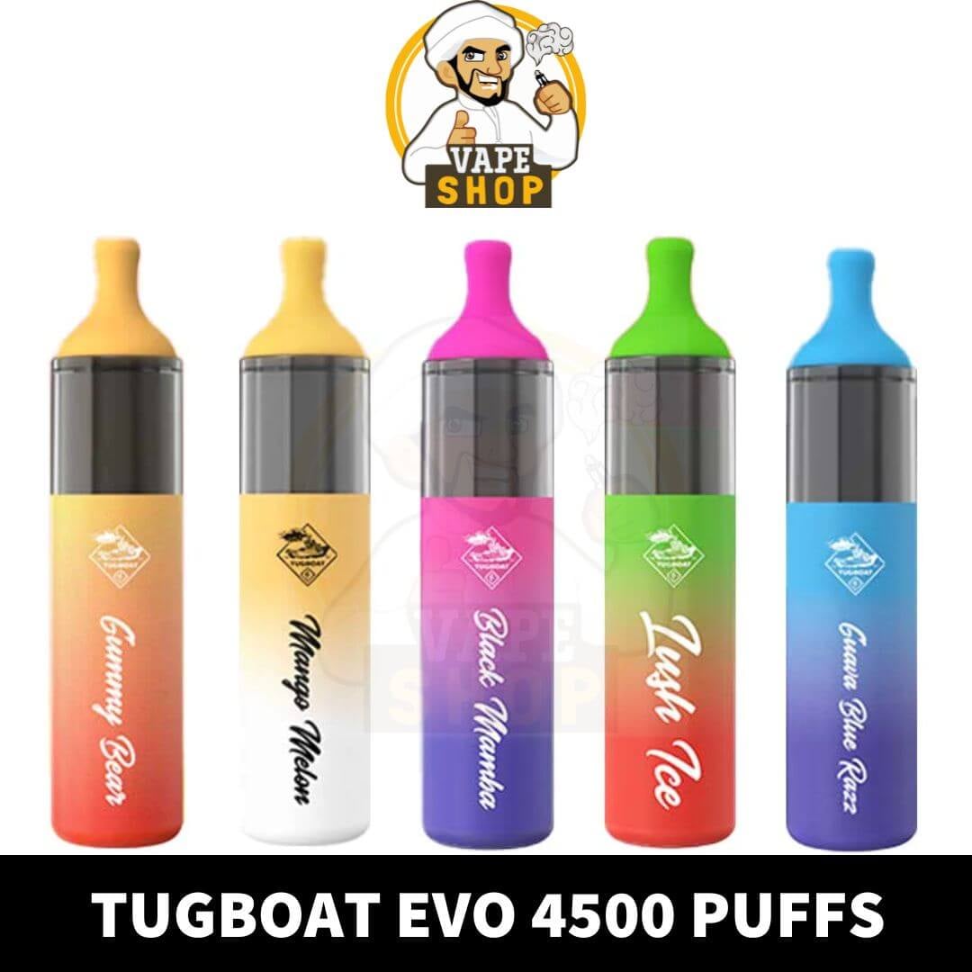 Tugboat Evo 4500 Puffs Dubai Vape Shop in dubai uae