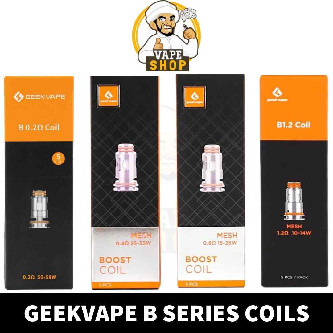 GEEEKVAPE Aegis B Series Coils B0.2, B0.4, B0.6, B1.2 Replacement Coils in Dubai, UAE